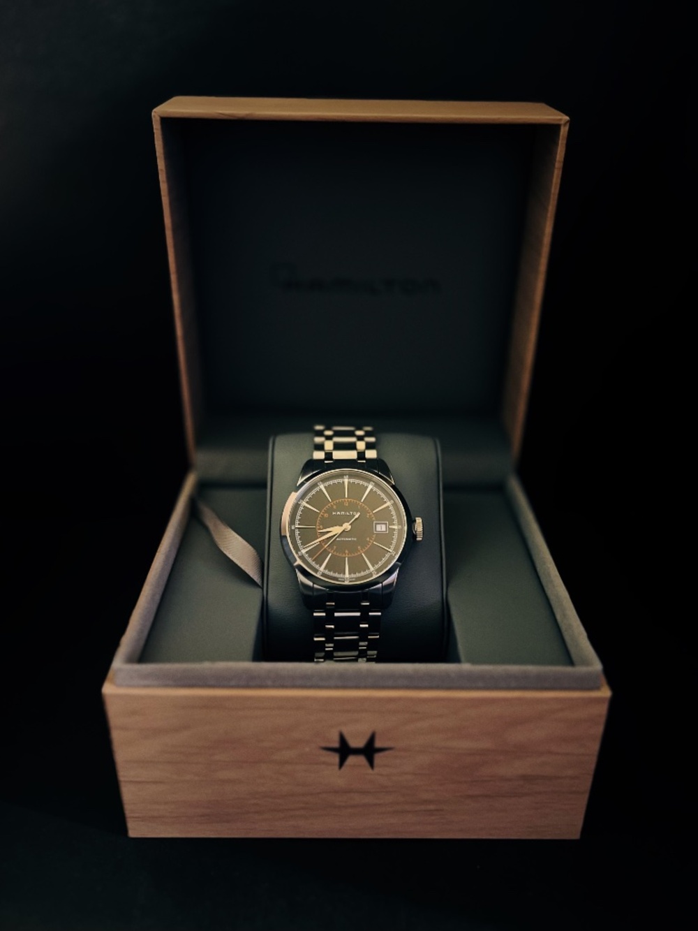 Hamilton American Classic Railroad Automatic H40555131 40mm Full Set Box Papers